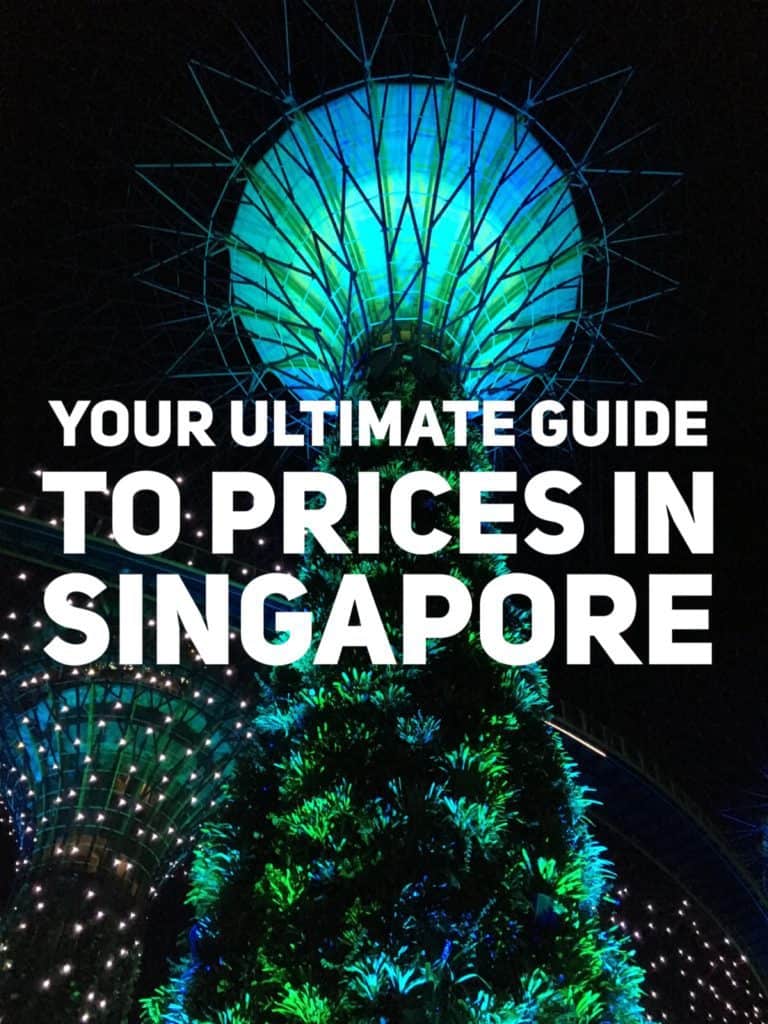 Your ultimate guide to prices in Singapore: how expensive is Singapore