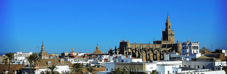 Seville city panorama