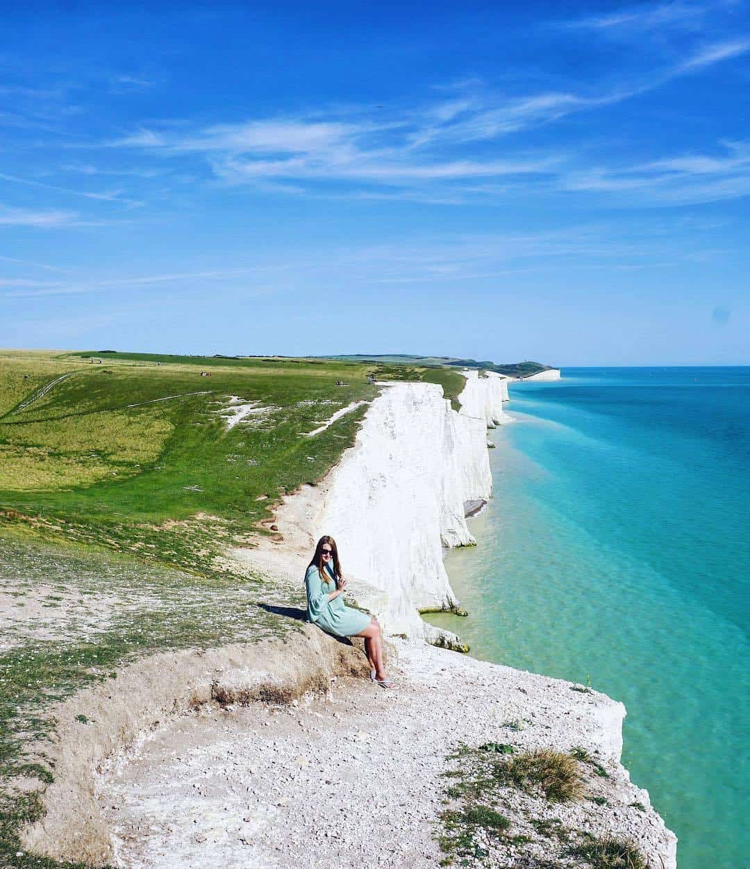 7 Sisters country park, England, East Sussex. Seven Sisters country Park. Best day trips from London. Sussex.