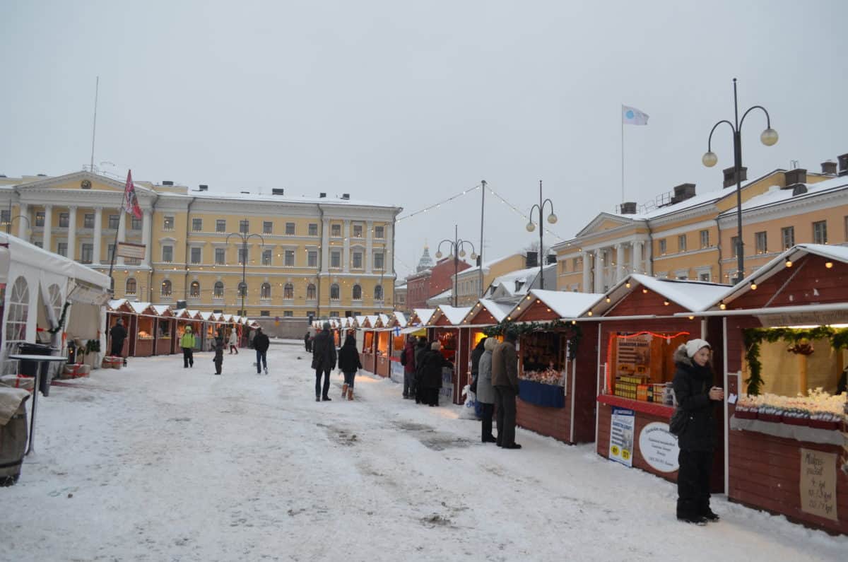 Christmas Market in Helsinki