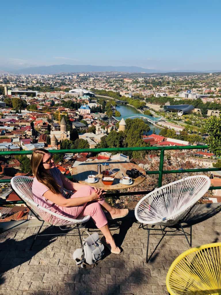 best panoramic restaurant in Tbilisi