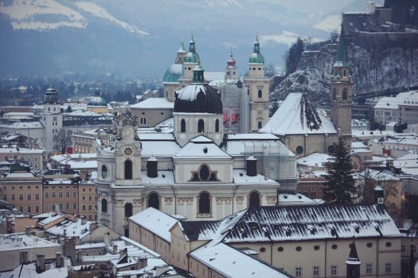 Salzburg in winter