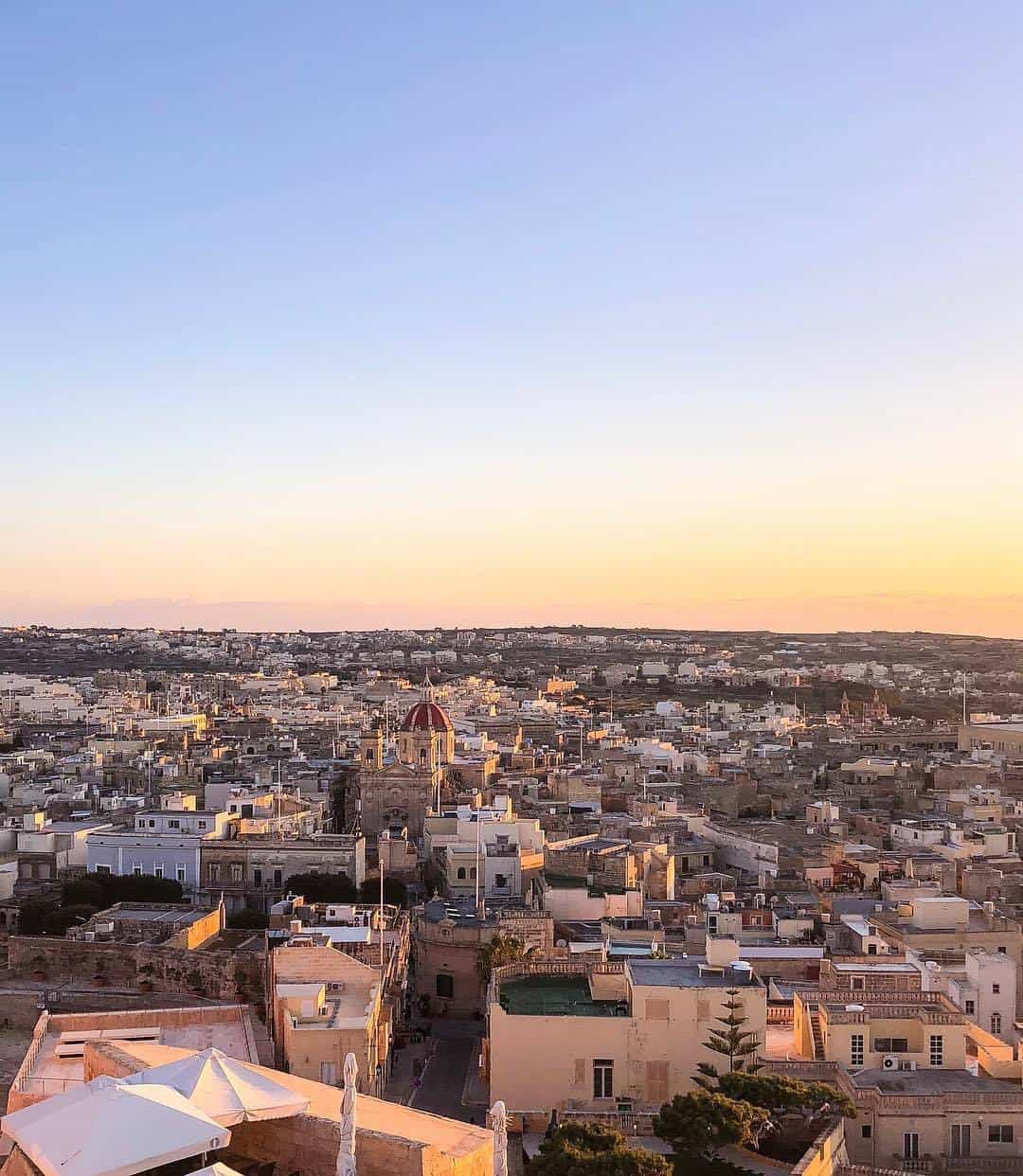 Sunset in Gozo, Malta
