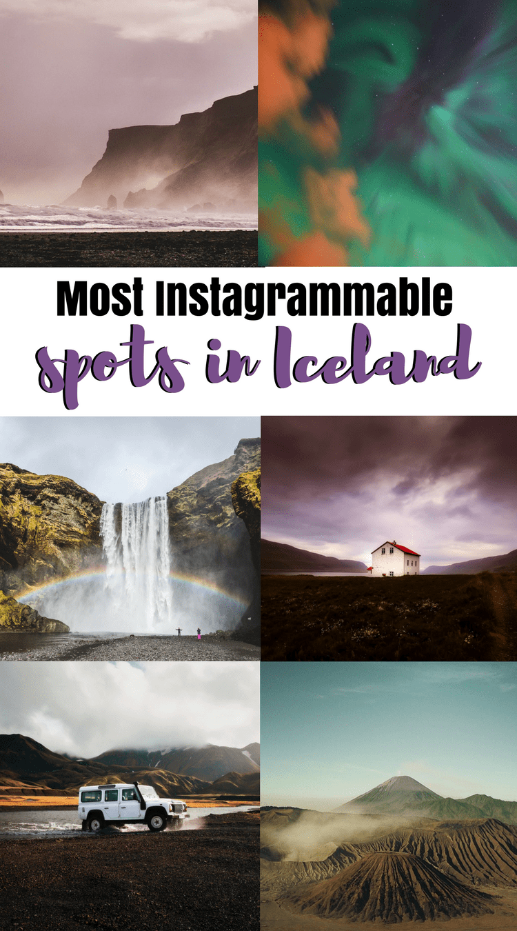 Most Instagrammable spots in Iceland, Instagram Guide to Iceland, Iceland Travel, Instagrammable places in Iceland #Iceland