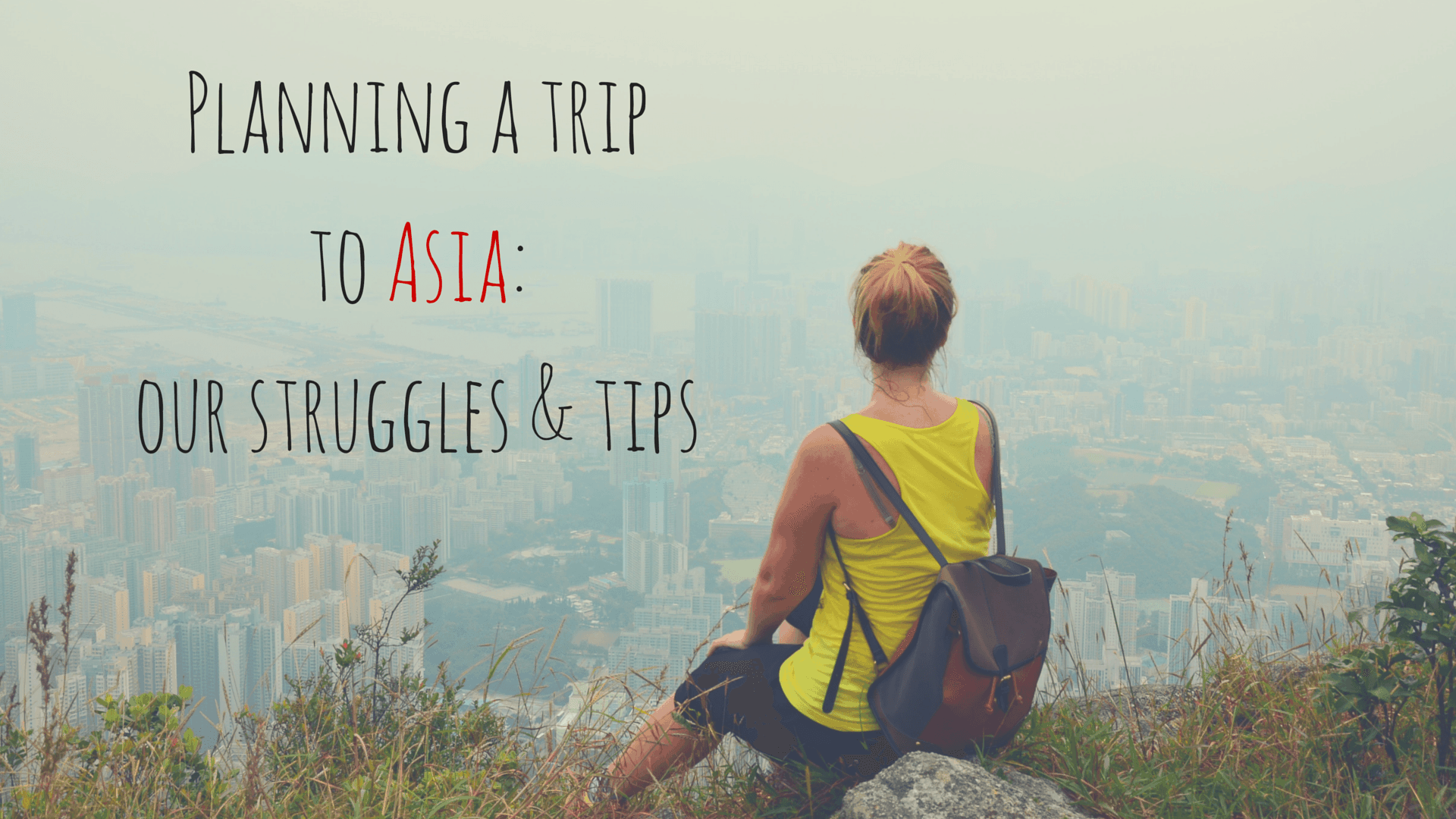 planning a trip to asia