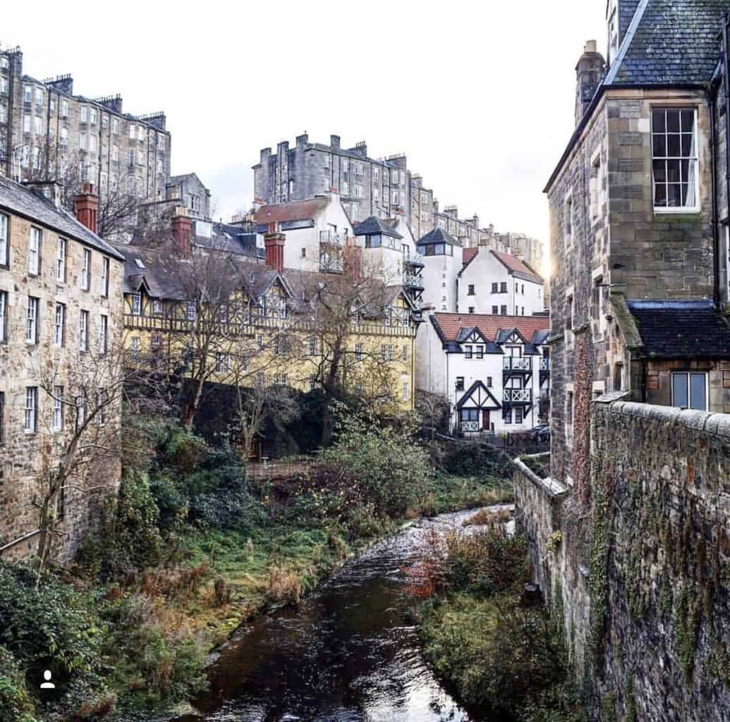 Dean Village Non-touristy Edinburgh: 7 off-beaten path spots that are a must