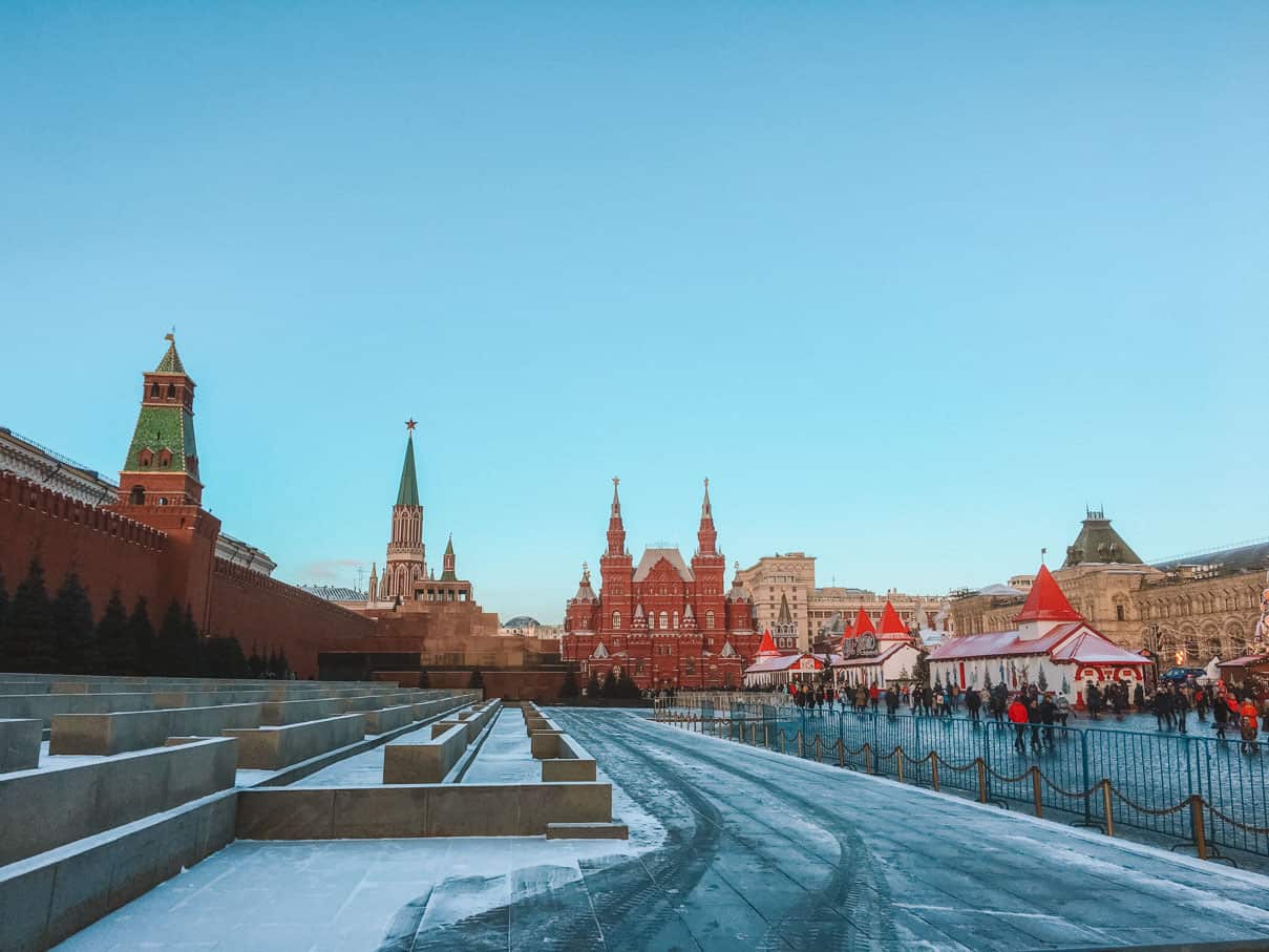 Visiting Moscow in winter: Moscow Christmas Market Experience