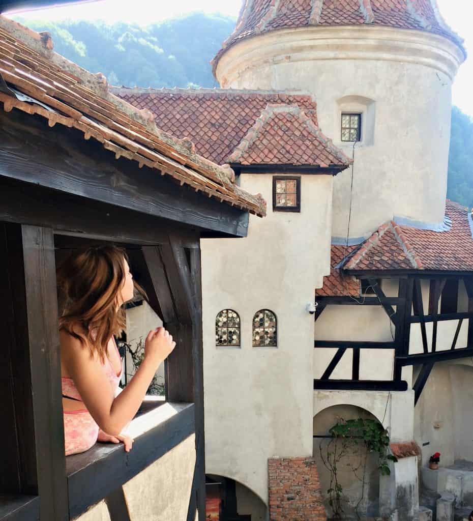 Bran castle in Romania one of the most Instagrammable castles in Europe
