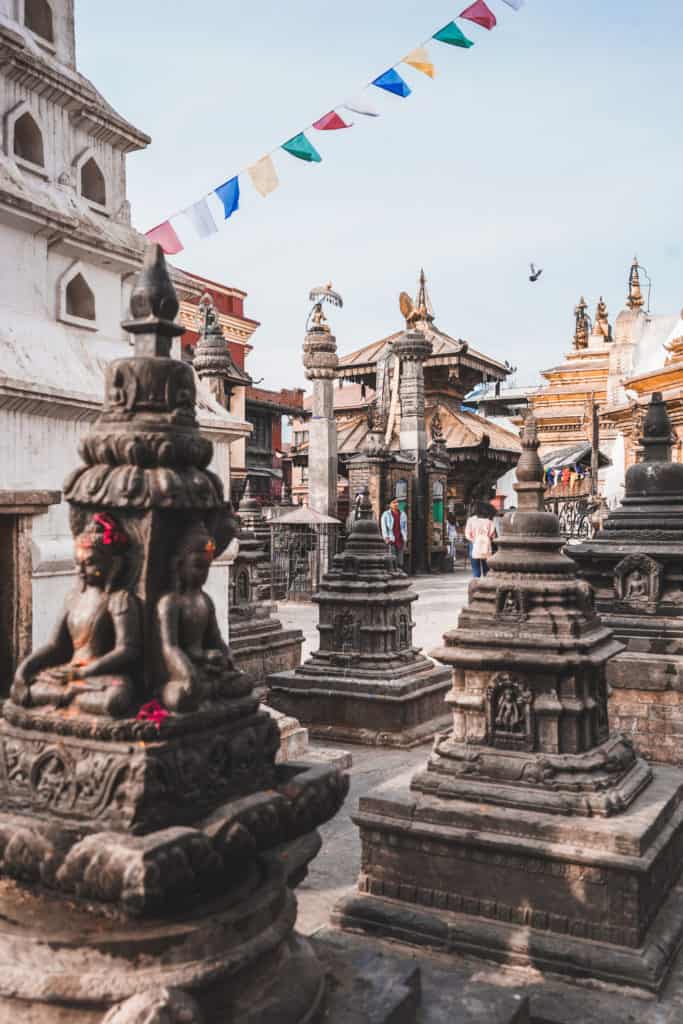 Swayambhunath temple - photography locations in Nepal