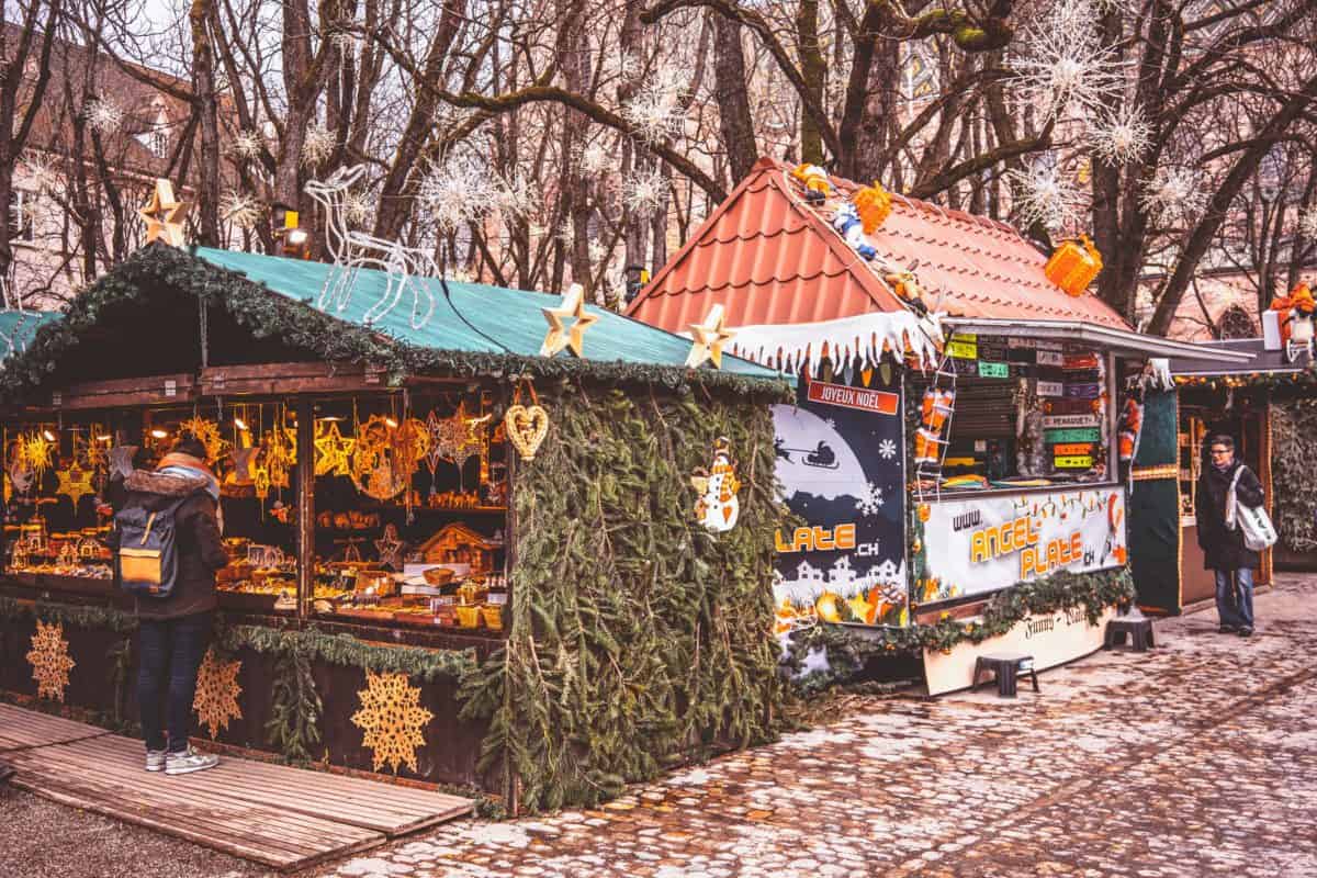 Christmas locations in Basel. Basel Christmas Market