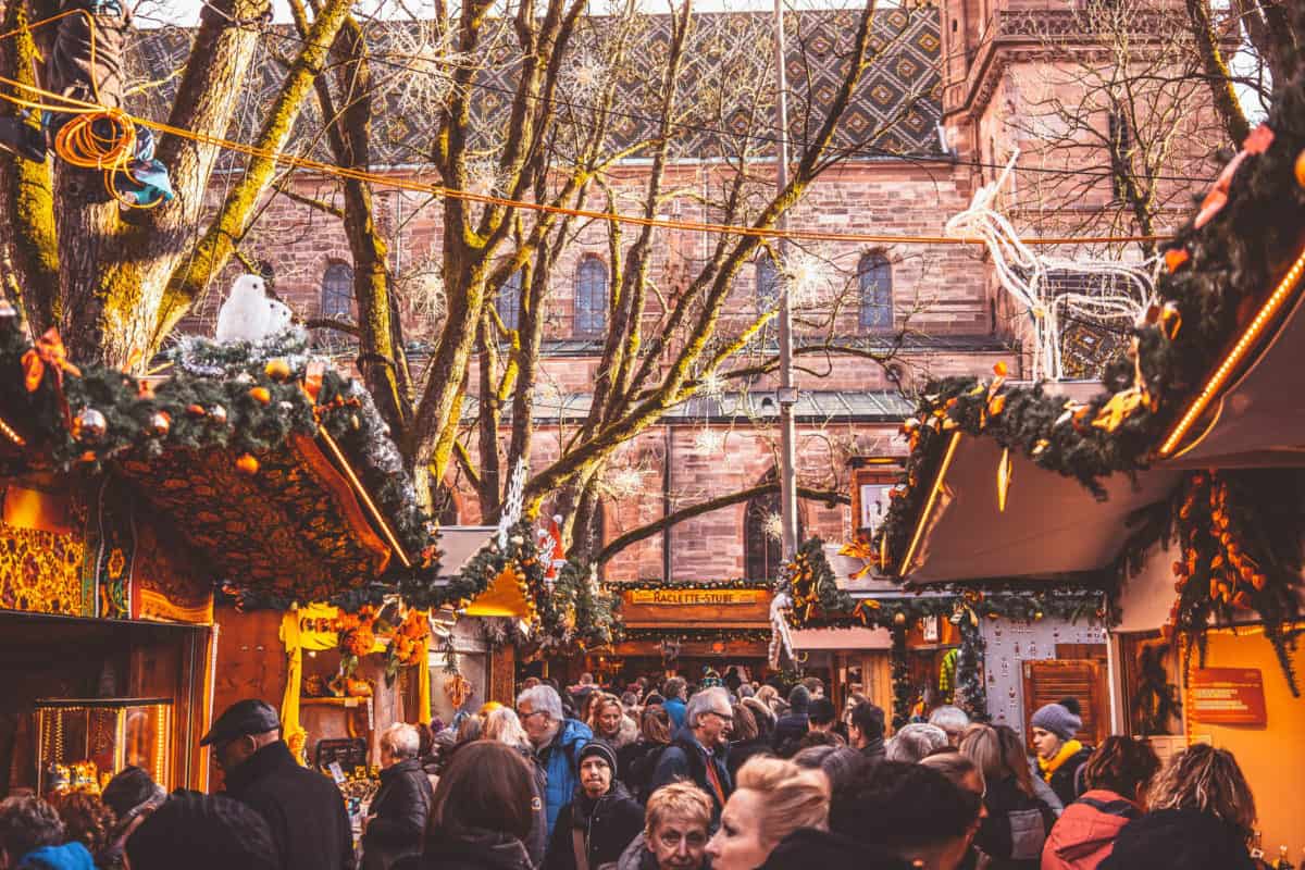 Christmas locations in Basel. Basel Christmas Market