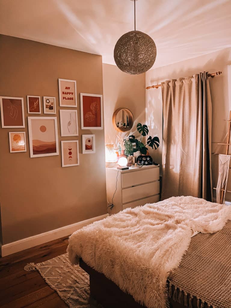 Boho bedroom ideas, bedroom inspiration