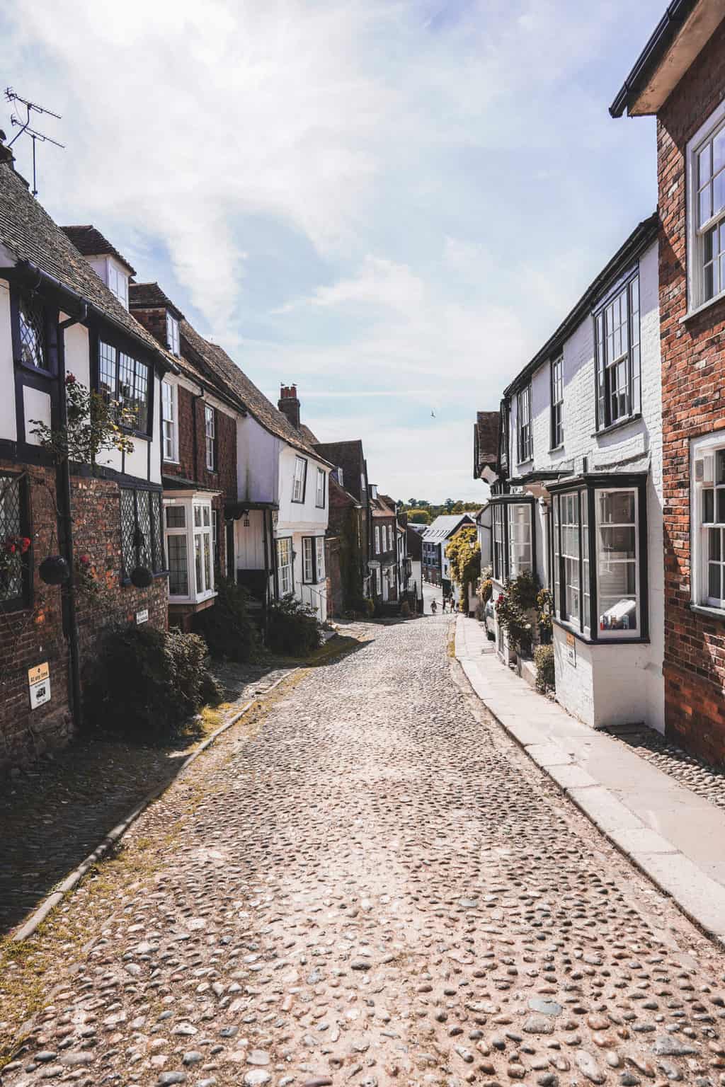 Rye - the most beautiful villages in England in autumn