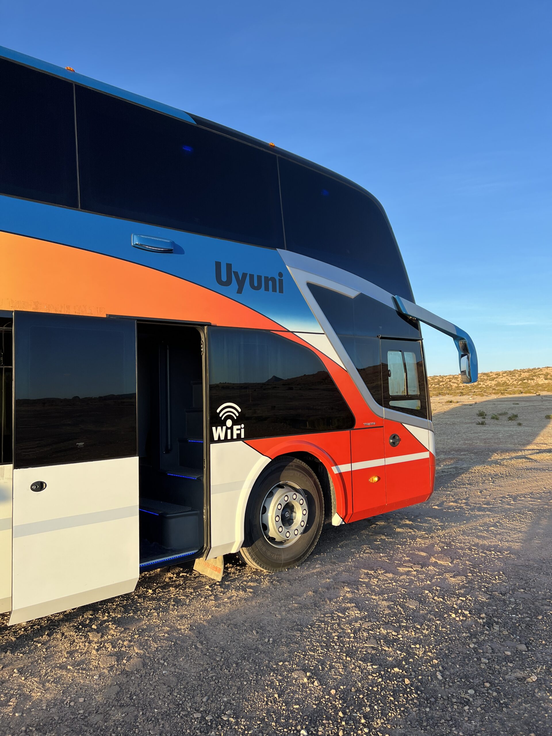 Travelling to Uyuni by bus