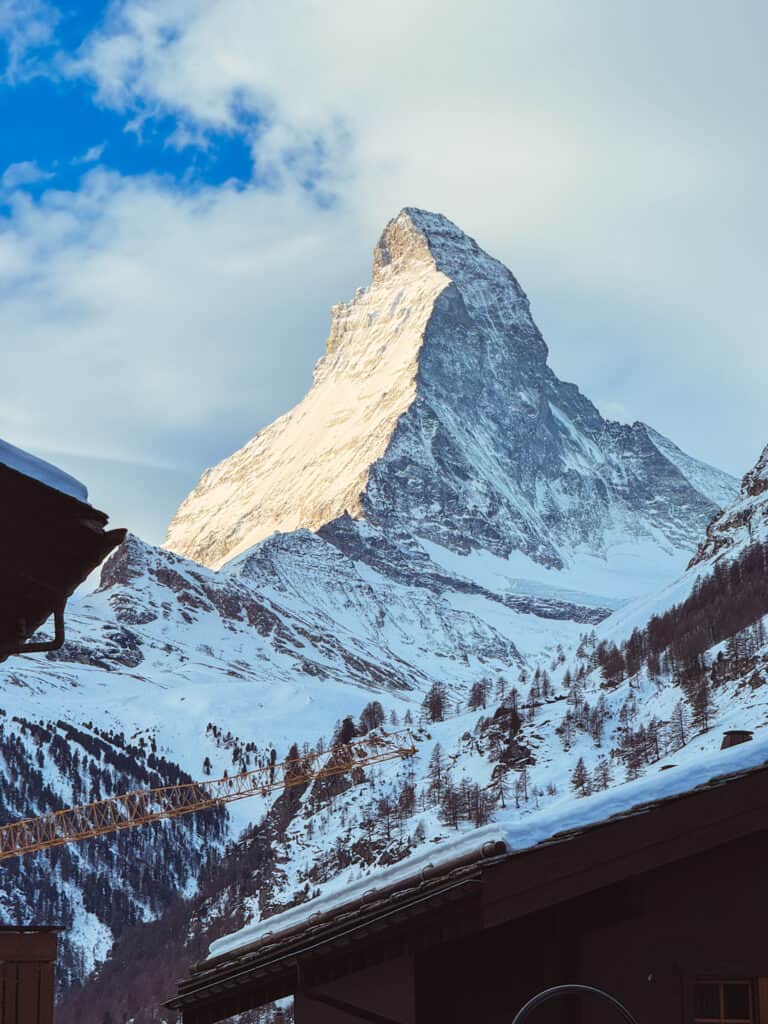 amazing things to do in Switzerland in winter that are not skiing. Zermatt