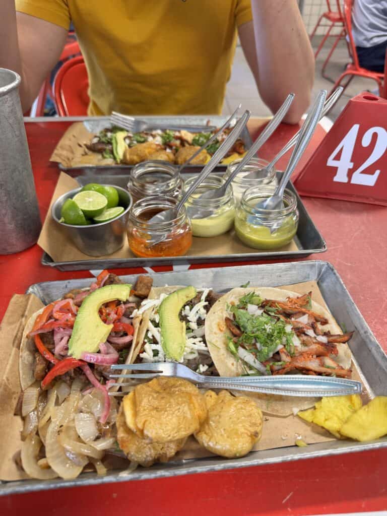 Eating out in Mexico City with the Baby