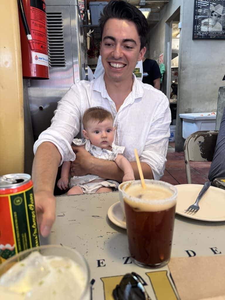 Eating out in Mexico City with the Baby